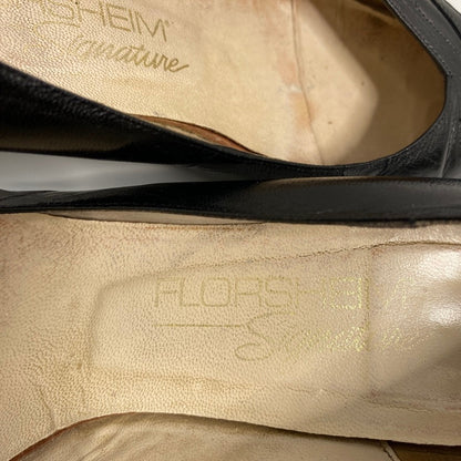 Florsheim Signature Vintage Kitten Heel Pumps 7.5 Office Siren Witchy Retro 80s