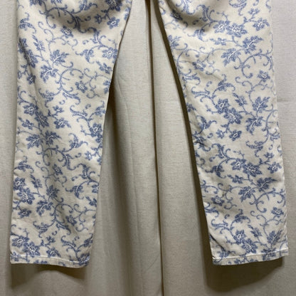 Lauren Ralph Lauren Floral Jeans Womens 2 Distressed Cottagecore Fairy Romantic