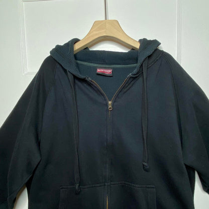 Backcountry Zip-Up Hoodie Sweatshirt Men's Large Cabincore Gorpcore Outdoor