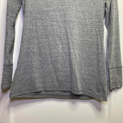 Missimo Long Sleeve Gray Top Womens Large Layering Basic Cozy Grunge Classic