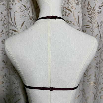 Victoria's Secret Very Sexy Strappy Eyelash Lace Teddy L Plum Sirencore Baddie