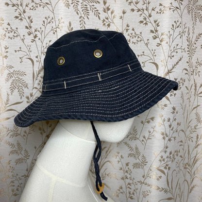 Dorfman Pacific Cotton Outback Hat Large Gray Gorpcore Camp Fishing Travel Sun