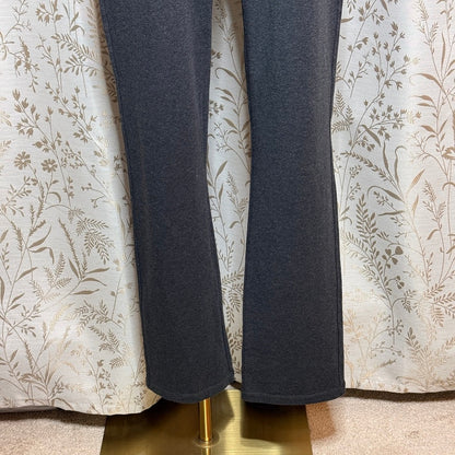 Yogipace Grey Yoga Pants Women XL Long Stretch Activewear Athleisure Business