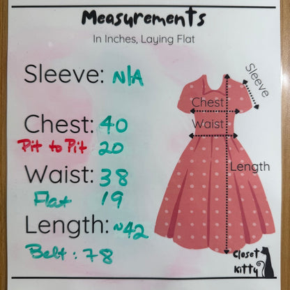Hanpceirs Gingham Swing Dress Women 3XL Stretch Rockabilly Pinup Retro Cottage