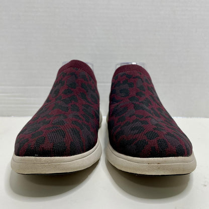 Rockport Slip-On Sneakers Womens 8.5 Athleisure Leopard Outdoor Relaxed Sporty
