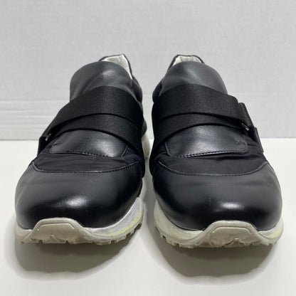 Ixos Black Women's Italian Leather Sneakers Womens 9.5 Activewear Streetwear
