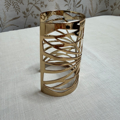 Geometric Openwork Gladiator Statement Cuff Goddess Superhero Futuristic Costume