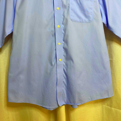 Joseph & Feiss Blue Dress Shirt Mens XL Academia Basics Business Casual Preppy