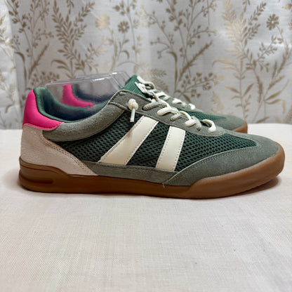 Mia Project Cloud Irita Classic Sneakers Women 11 Green Streetwear Blokecore