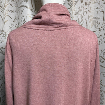 Cuddl Duds Ultracozy Long Sleeve Cowl Neck Tunic Top Women XL Cabincore Cozycore