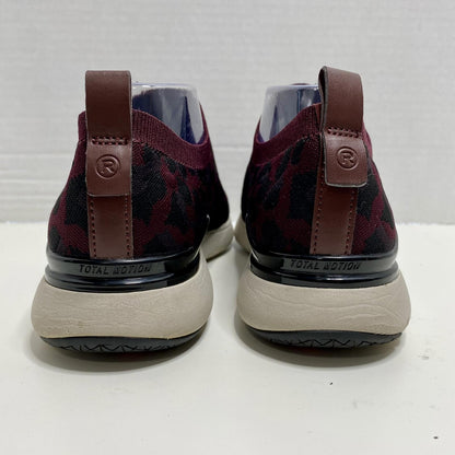 Rockport Slip-On Sneakers Womens 8.5 Athleisure Leopard Outdoor Relaxed Sporty