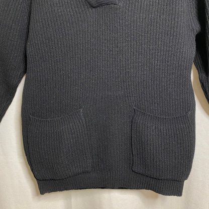 DD Sloane V-Neck Lambswool Sweater Womens S Vtg 80s Cozycore Grandpa Academia
