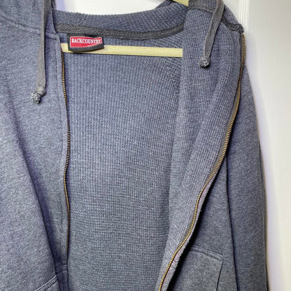 Backcountry Full-Zip Hoodie Mens Medium Activewear Gorpcore Outdoor Grunge
