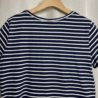 Nautica Striped Top Womens XL Coastal Nautical Sailor Chic Soft Norm Vacation