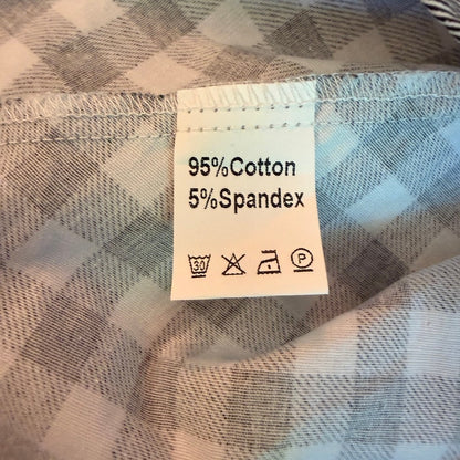 Hanpceirs Gingham Swing Dress Women 3XL Stretch Rockabilly Pinup Retro Cottage
