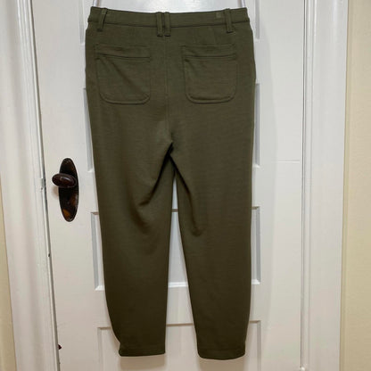 Democracy Olive Green Cargo Joggers Womens 6 Relaxed Fit Military Steampunk Edgy