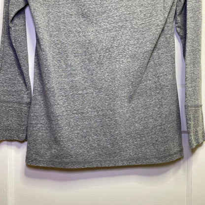 Missimo Long Sleeve Gray Top Womens Large Layering Basic Cozy Grunge Classic