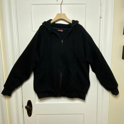 Backcountry Zip-Up Hoodie Sweatshirt Men's Large Cabincore Gorpcore Outdoor