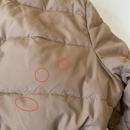 Tek Gear Puffer Jacket Womens XL Activewear Cozy Fall Minimalist Neutral Outdoor