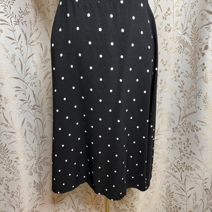Old Navy Polka Dot Cami Dress Women XL Retro Rockabilly Coquette Whimsigoth LBD