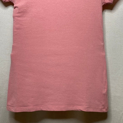 Zenana Dusty Pink V-Neck Tee Fits XS Clean Soft Girl Minimalist Basic Romantic