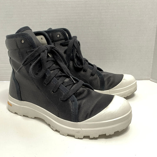 Pedro Garcia Vesta Black Satin High-Top Sneakers Women 9.5 Luxury Streetwear