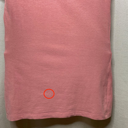 Zenana Dusty Pink V-Neck Tee Fits XS Clean Soft Girl Minimalist Basic Romantic