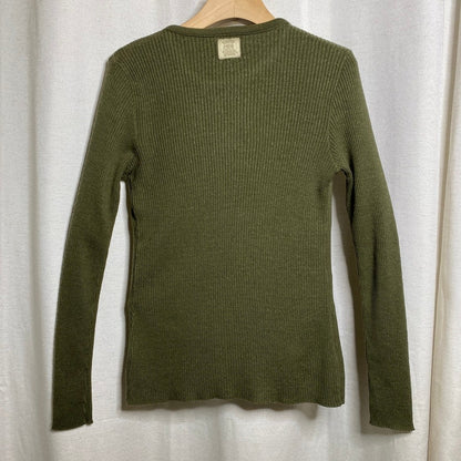 Le Petit Baigneur Vintage Wool Blend Knit Sweater Small 90s French Clean Girl