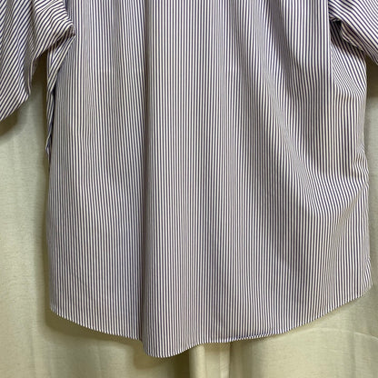 Jos A Bank Stripped Button Up Shirt Mens XL Academia Casual Geek Normcore Preppy