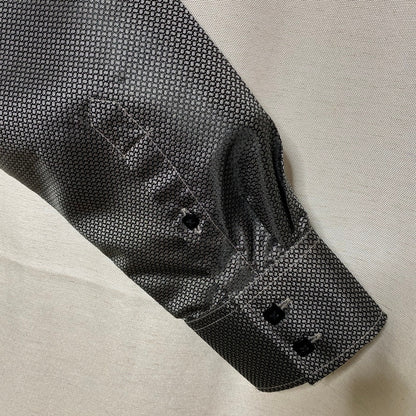 Angelino Button Up Shirt Mens XL 2000s City Dark Academia Going Out Gothic Noir
