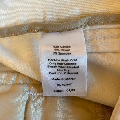 Talbots Capri Pants Womens 4P Elevated Basics Coastal Minimalist Sailor Chic
