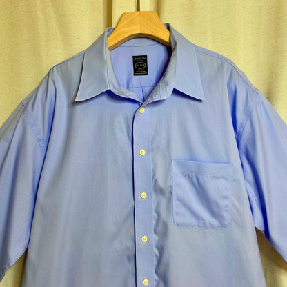 Joseph & Feiss Blue Dress Shirt Mens XL Academia Basics Business Casual Preppy
