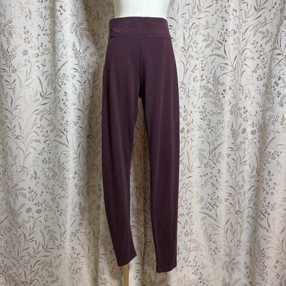 Sonoma Chocolate Brown High-Waisted Leggings Womens L Long Loungewear Cabincore