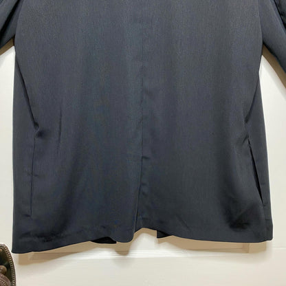 14th & Union Black Open Front Blazer Womens L Academia Professional Minimalist