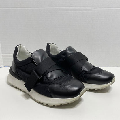 Ixos Black Women's Italian Leather Sneakers Womens 9.5 Activewear Streetwear