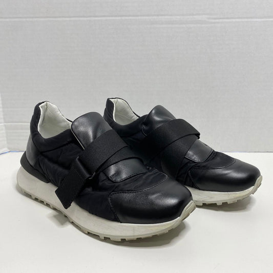 Ixos Black Women's Italian Leather Sneakers Womens 9.5 Activewear Streetwear