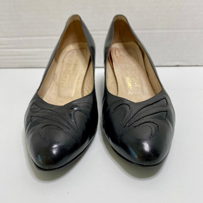 Florsheim Signature Vintage Kitten Heel Pumps 7.5 Office Siren Witchy Retro 80s