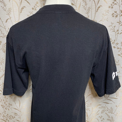 Chronically Offline T-Shirt Black XS Ironic Corporate Satire Post-Internet Indie