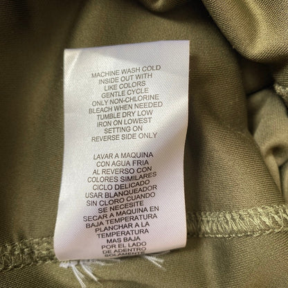 Democracy Ab Technology Cargo Pants 6 Olive Green Knit Utility Jogger High Rise