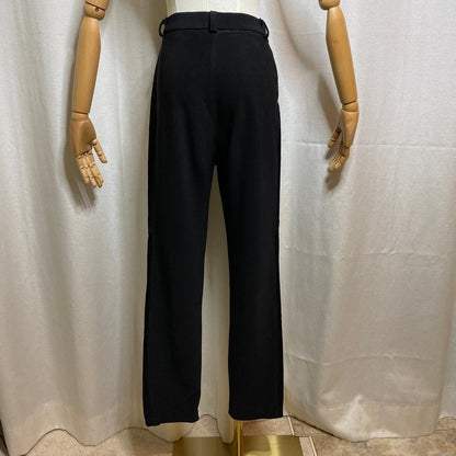 Element Suede Front Stretch Back Pants Size 5 Black Moto Grunge Steampunk Y2K