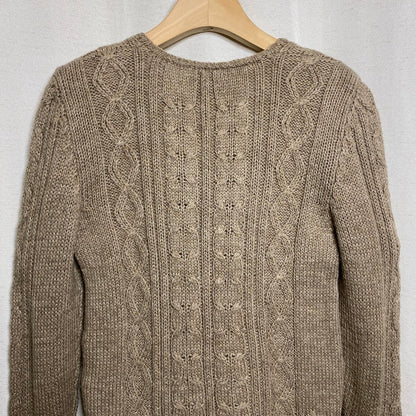 Indigenous Designs Alpaca & Wool Sweater Womens Fits S Boho Cozy Hygge FairTrade