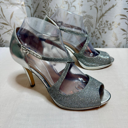 Style&Co Glitter Stiletto Heels Women 8 Glam Party Holiday Costume DIY Project