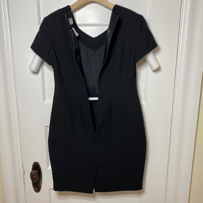 Vintage Preview Collection Little Black Pencil Dress Cropped Jacket Womens 4P