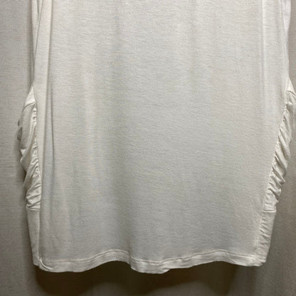 Zenana White Sleeveless Cardigan Small Subversive Basic Minimalist Lagenlook