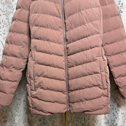 32 Degrees Heat Hooded Puffer Coat Women XXL Brown Gorpcore Utility Earth-Toned