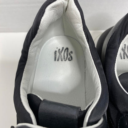 Ixos Black Women's Italian Leather Sneakers Womens 9.5 Activewear Streetwear