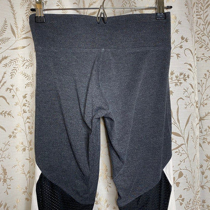 PINK Colorblock Leggings XS Athleisure Sporty Y2K Mesh Streetwear Activewear Gym