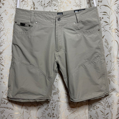 Kuhl Liberator Convertible Stealth Zip Off Pants Mens 34x32 Gray Hiking Outdoors