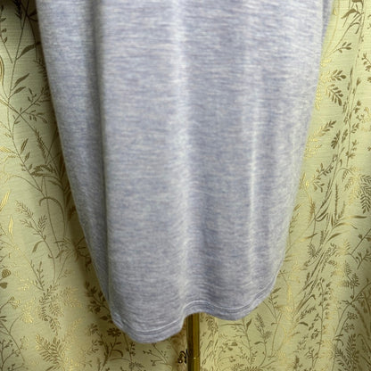 Jessica Simpson Heather Purple T Shirt L Short Sleeve Casual Cozycore Athleisure