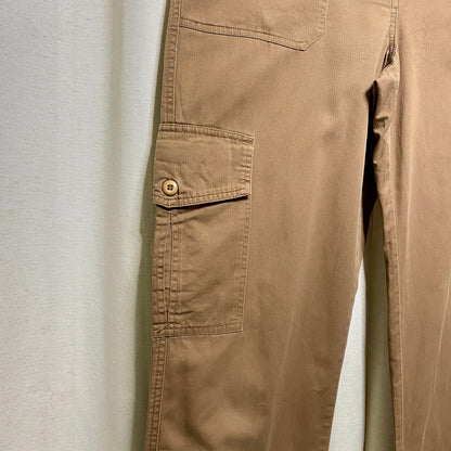 BW Sport Cargo Pants Womens 6P Mocha Brown Y2K Barncore Farmcore Indie Utility